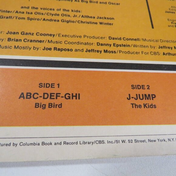 Sesame Street Book and (1) LP Vinyl Record (small) - Picture 9 of 13